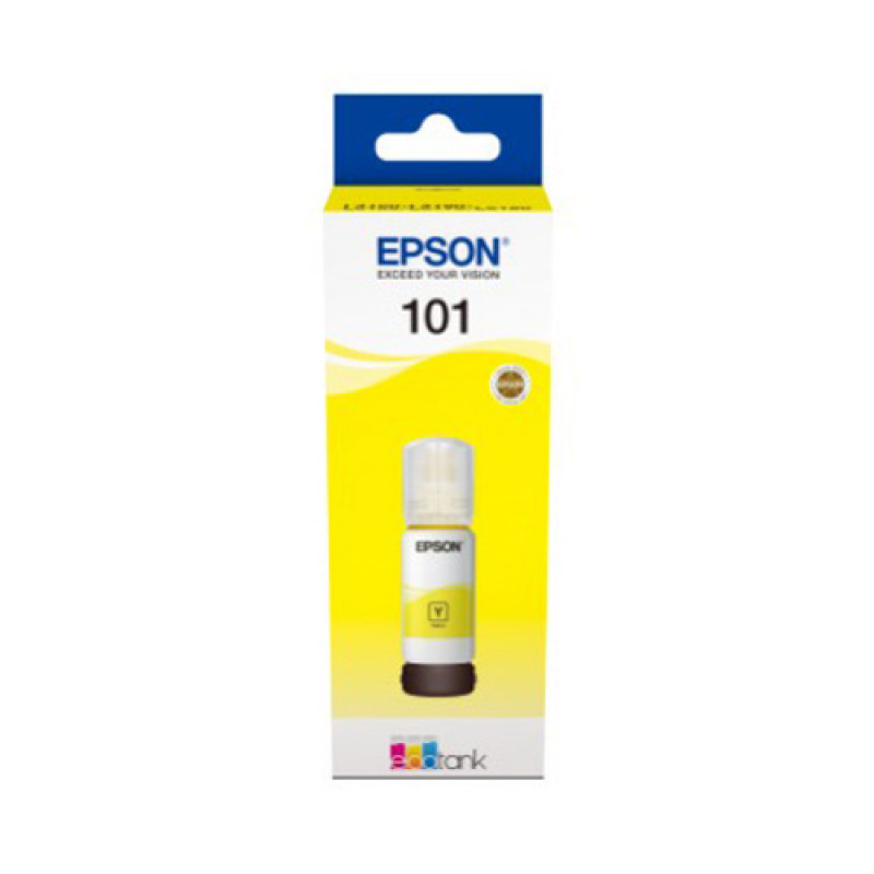 Epson Epson 101 EcoTank Yellow ink bottle | C13T03V44A - Printers & Ink - Lebanon