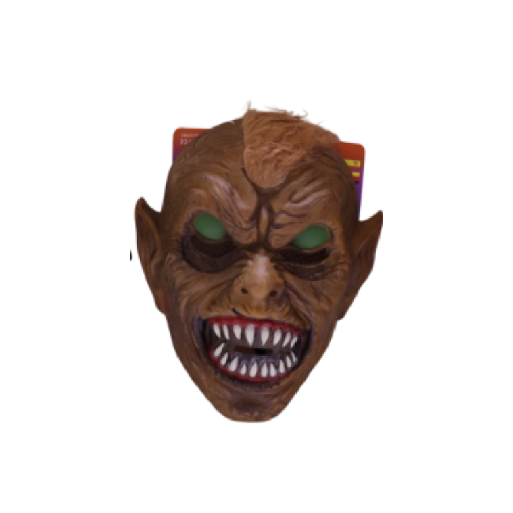 Halloween Scary Monster Mask - Brown | AL4102 - Home & Kitchen - Lebanon