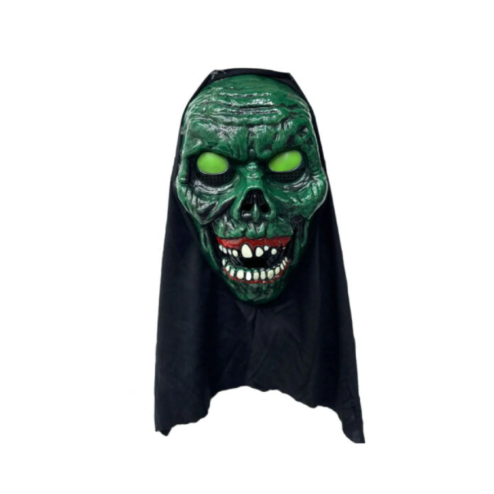Halloween Scary Skull Skeleton Face Mask - Green | AL4095 - Home & Kitchen - Lebanon