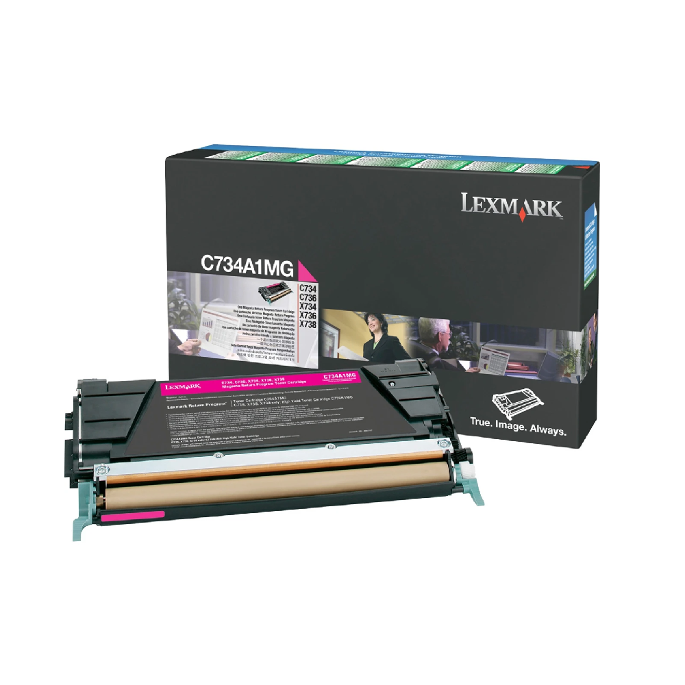 Lexmark Lexmark C734 Original Tonner - Magenta | C734A1MG - Printers & Ink - Lebanon