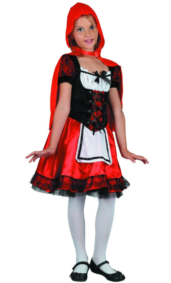 Red Riding Hood Costume - Small Size | 091204XL - Toys & Games - Lebanon