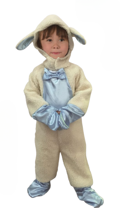 Blue Lamb Costume (Jumpsuit, Hood) - INFANT (80-92CM) | LB009-02/03 - Toys & Games - Lebanon
