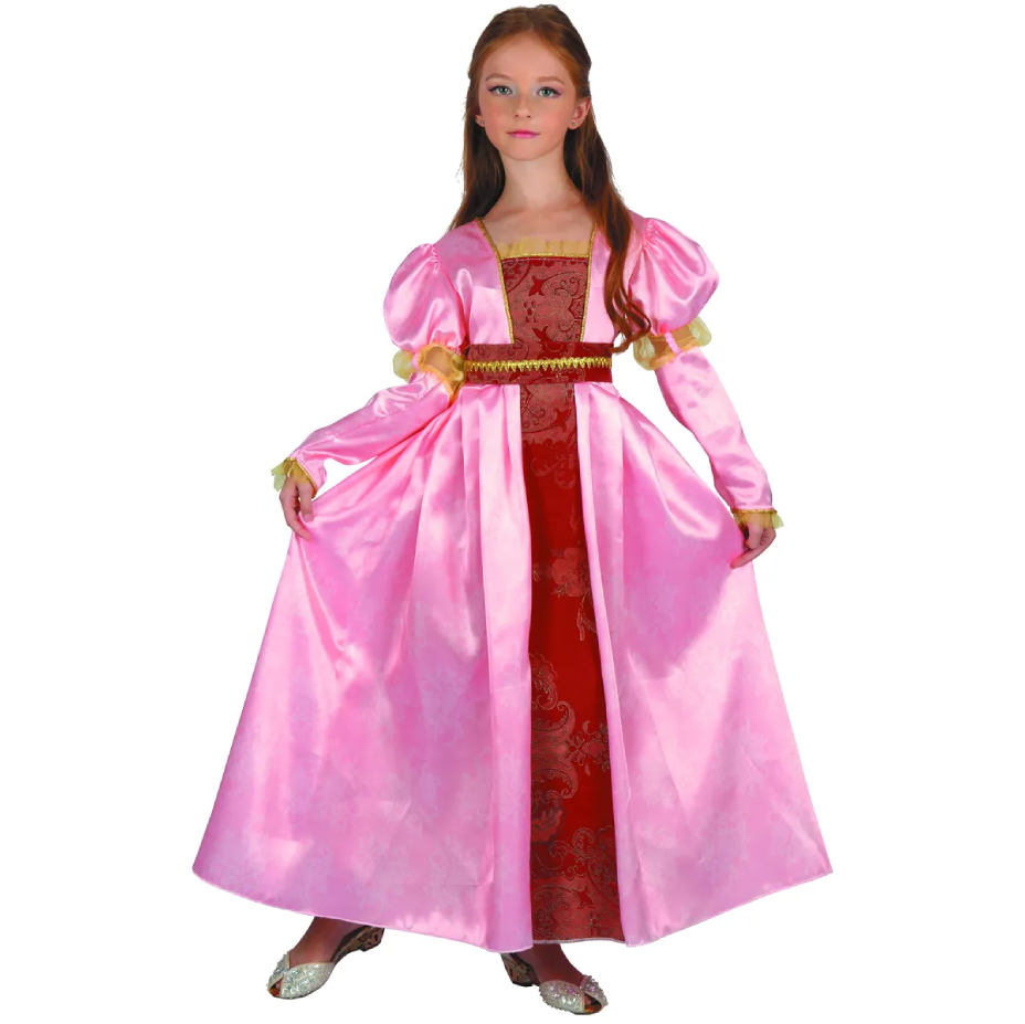 Juliet Pink Girl Costume - Medium Size | 091320 - Toys & Games - Lebanon