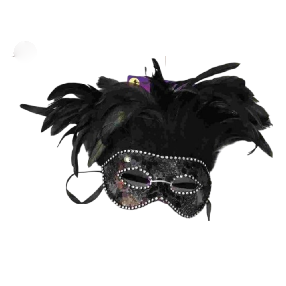 Halloween Eye Mask with Hair | AL2644 - Home & Kitchen - Lebanon