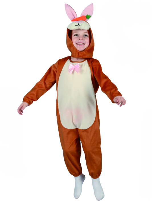  Bunny Costume (Jumpsuit with Hood) - TODDLER (92-104CM) | 092505 - Toys & Games - Lebanon