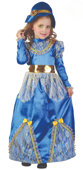  Victorian Princess Blue Dress Costume - INFANT (80-92CM) | 082861 - Toys & Games - Lebanon