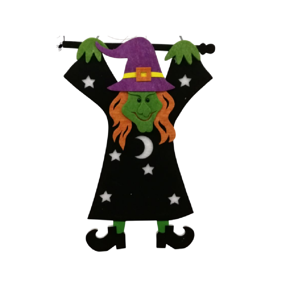 Halloween Decoration Hanging Witch | 2260A - Home & Kitchen - Lebanon