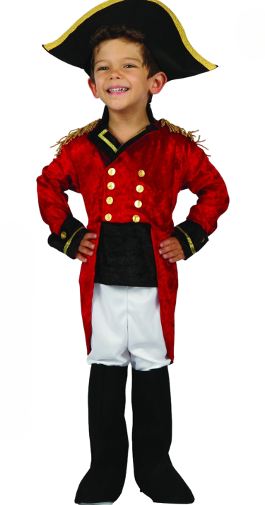 Napoleon Costume (Coat, Hat, Pants, Boot Tops) - INFANT (80-92CM) | 092558 - Toys & Games - Lebanon