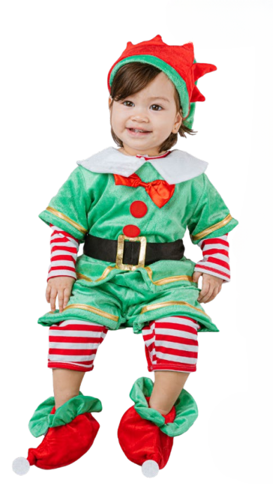 Elf Costume (Blouse, Pants, Hat, Belt) - Infant (80-92CM) | 092805 - Toys & Games - Lebanon