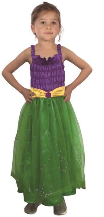 Princess Costume (Dress) - Medium Size (120-130 cm) | LK202-15 - Toys & Games - Lebanon