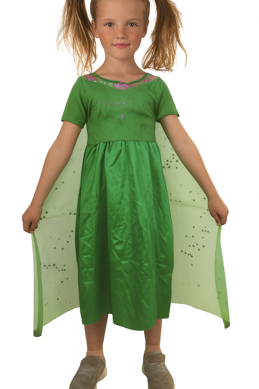  Princess Costume (Dress, Cape, Headpiece) - Large Size (130-140 cm) | LK004-15 - Toys & Games - Lebanon
