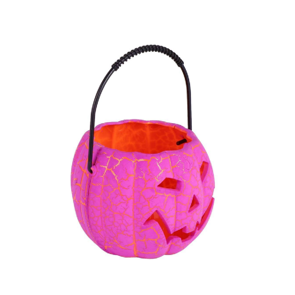 Halloween Pumpkin Trick-or-Treat Candy Bucket | WOT-5686-9 - Home & Kitchen - Lebanon
