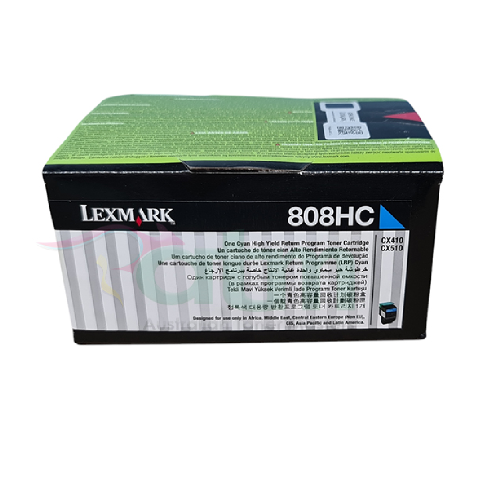 Lexmark Lexmark CX410 High Yield Original Toner - Cyan | 80C8HC0 - Printers & Ink - Lebanon