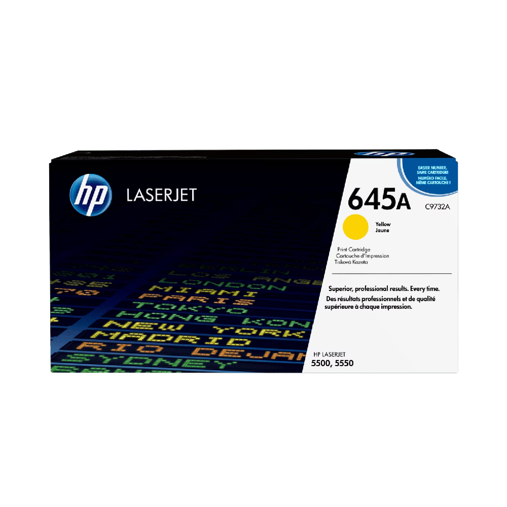 HP HP 645A Original LaserJet Toner Cartridge - Yellow | C9732A - Printers & Ink - Lebanon