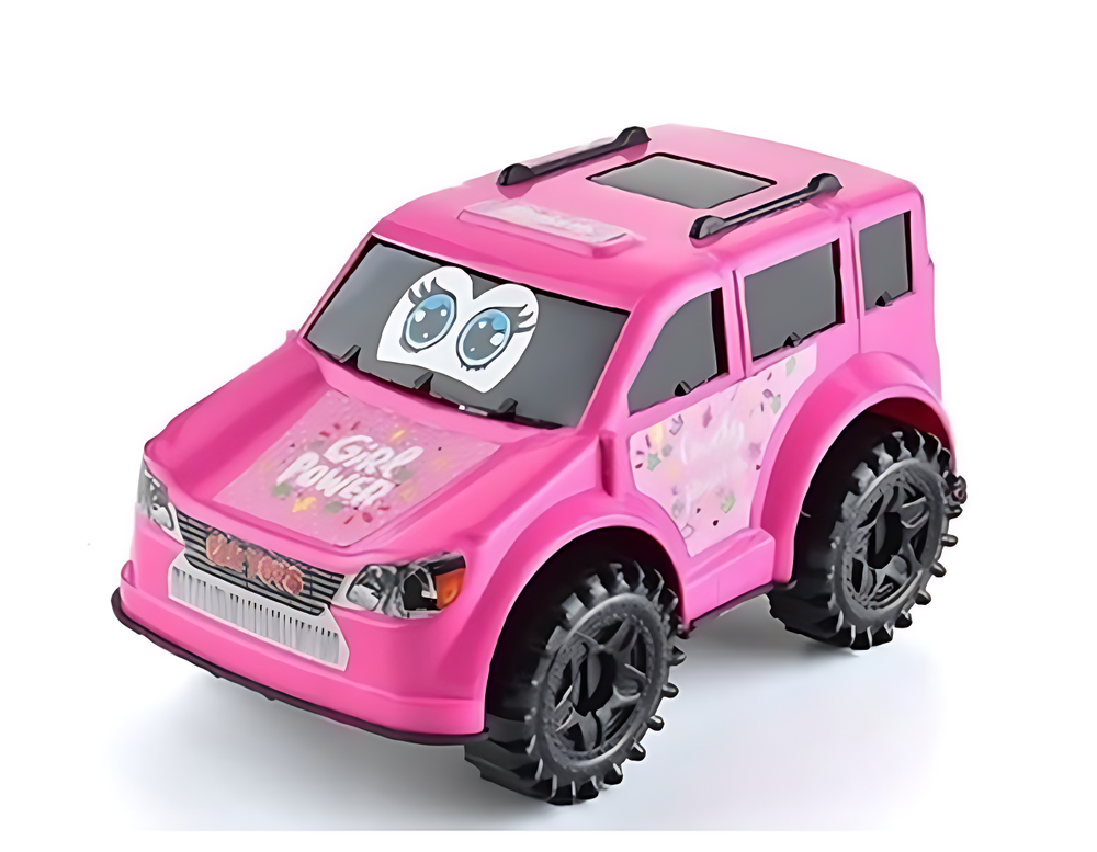Toy Car - Girl Power Edition, Pink | CLK-186 - Toys & Games - Lebanon