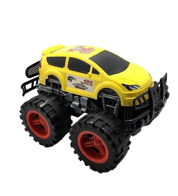Jumbo Monster Truck - Off-Road 4x4 Edition, Yellow | CLK-300 - Toys & Games - Lebanon