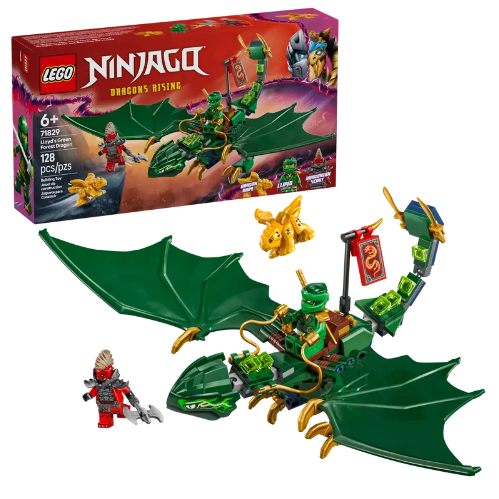 LEGO LEGO Lloyd's Green Forest Dragon | 71829 - Toys & Games - Lebanon