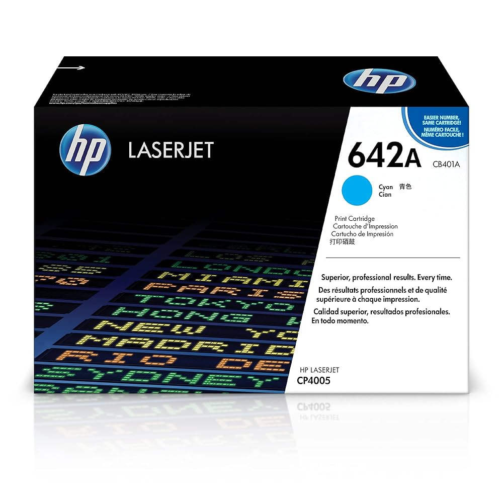 HP HP 642A Original LaserJet Toner Cartridge - Cyan | CB401A - Printers & Ink - Lebanon