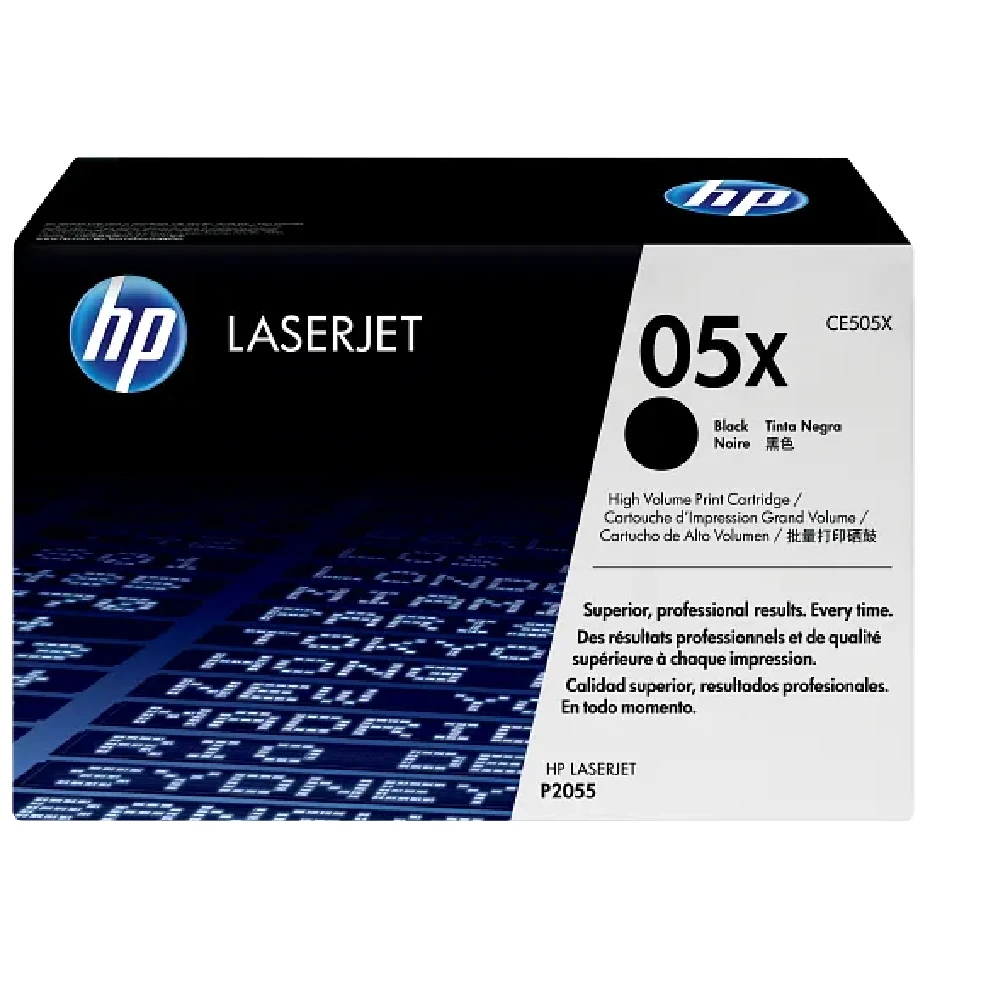 HP HP 05X High Yield Original LaserJet Toner -  Black  | CE505X - Printers & Ink - Lebanon