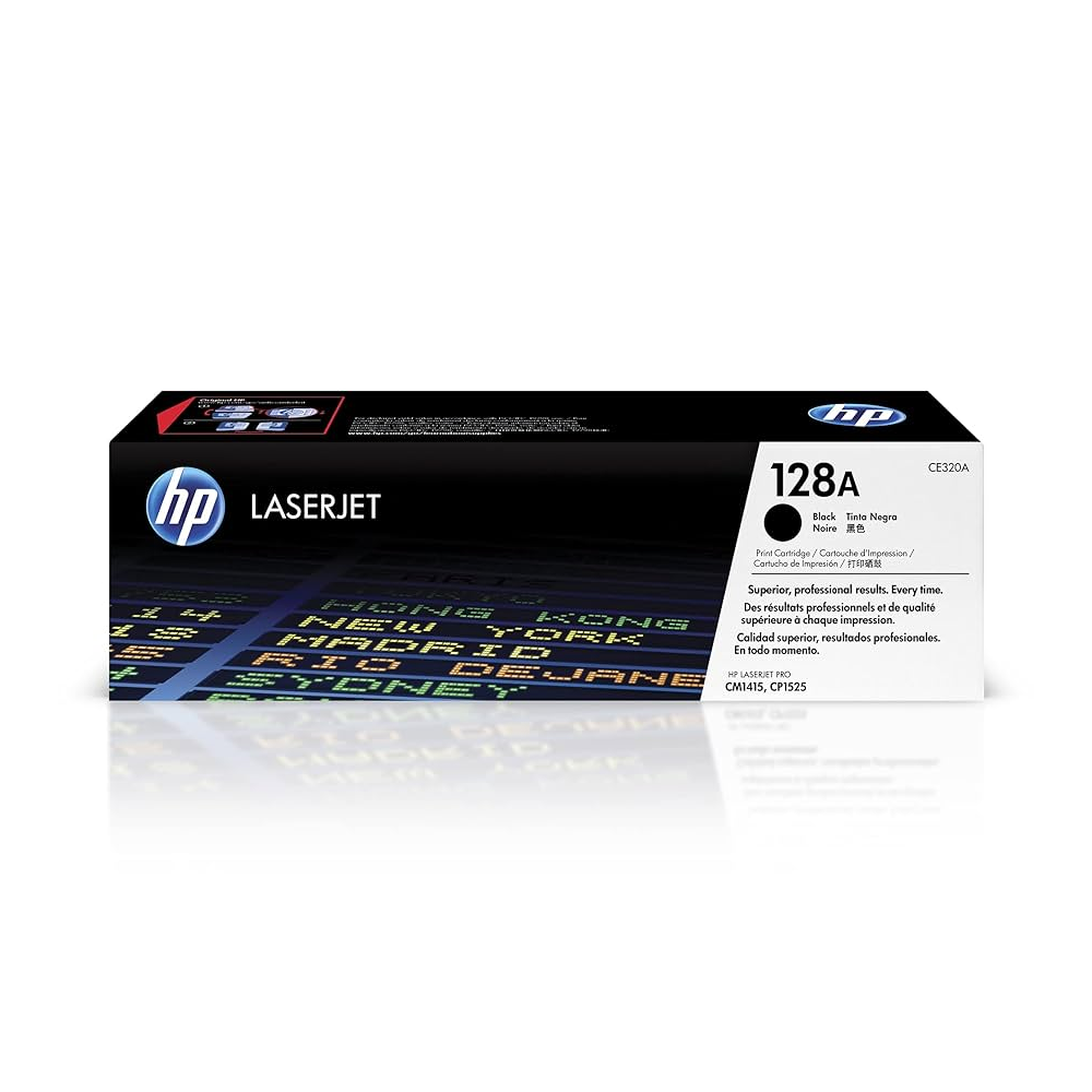 HP HP 128A  Original LaserJet Toner Cartridge - Black | CE320A - Printers & Ink - Lebanon