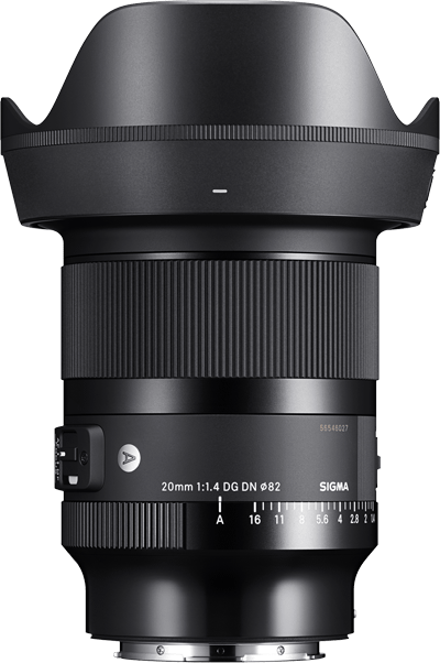 Sigma Sigma 20mm F1.4 DG DN Art Lens - Sony E Mount | A022 - TV, Cameras & Photography - Lebanon