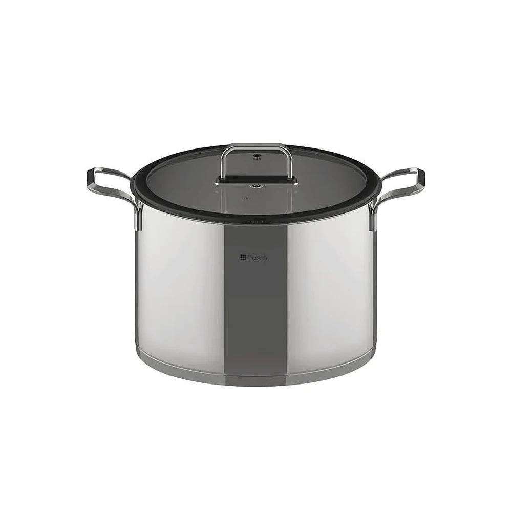 Dorsch Dorsch Stainless Steel StockPot – 28CM – 11.3L | DH-03728 - Home & Kitchen - Lebanon