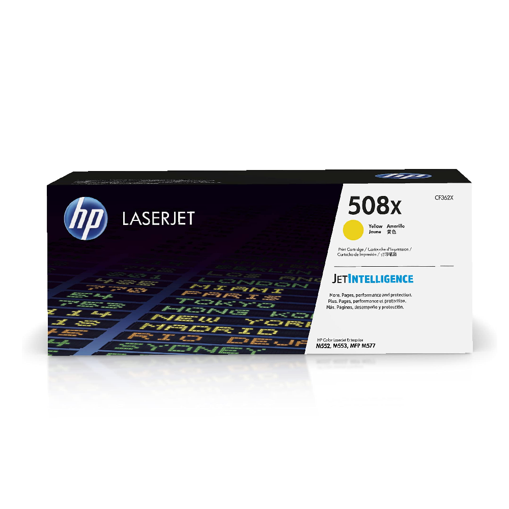 HP HP 508X High Yield Original LaserJet Toner - Yellow | CF362X - Printers & Ink - Lebanon