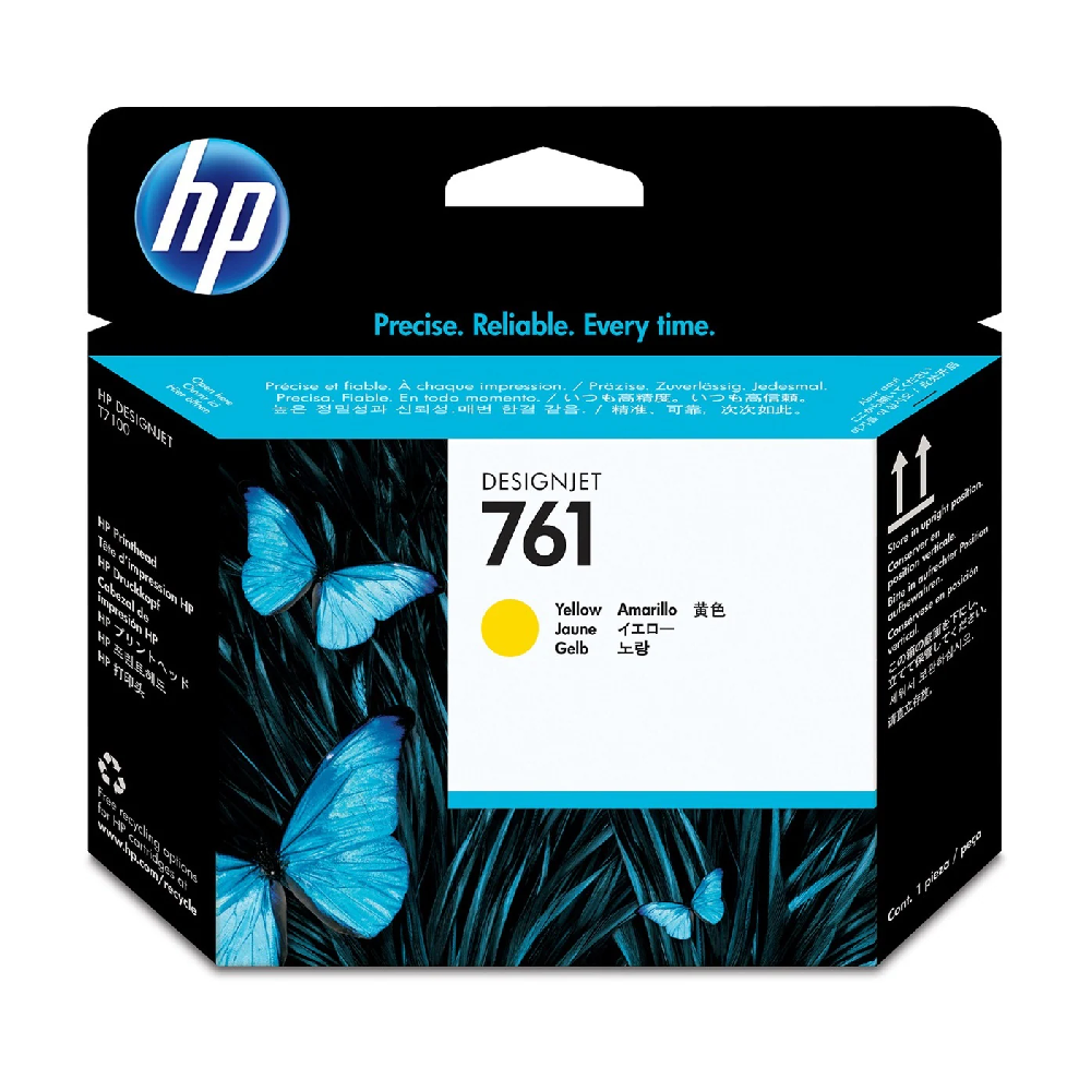 HP HP 761 Original DesignJet Printhead - Yellow | CH645A - Printers & Ink - Lebanon