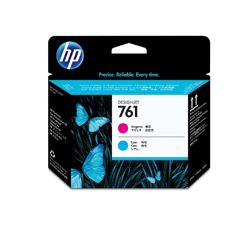 HP HP 761 Original DesignJet Printhead - Cyan & Magenta | CH646A - Printers & Ink - Lebanon