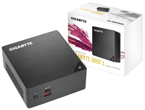 Gigabyte Gigabyte Brix S Intel Core Dual Core i3-8130U 3.4GHz / 2.2 GHz | GB-BRi3H-8130-BW - Computers & Tech - Lebanon