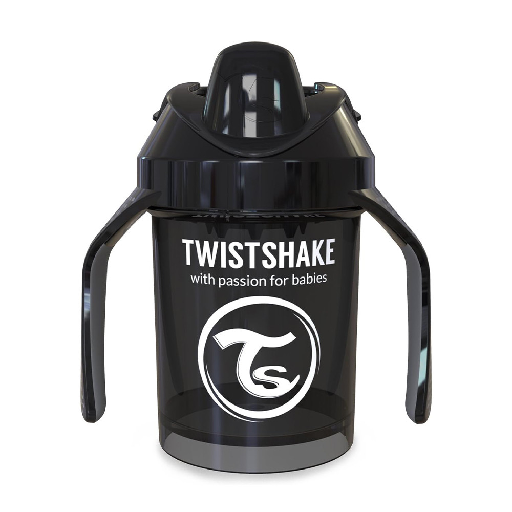 Twistshake 230ml Mini Sippy Cup - Black | TWI78057