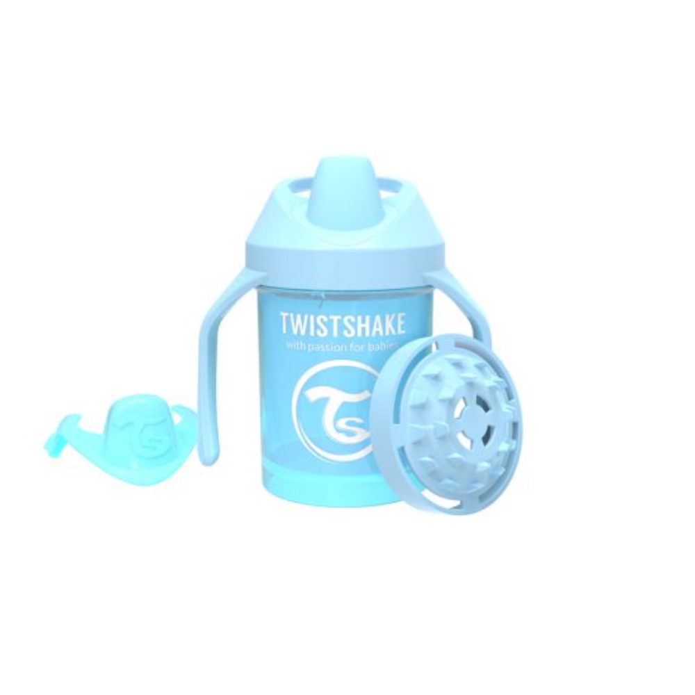 Twistshake 230ml Mini Sippy Cup - Pastel Blue | TWI78268