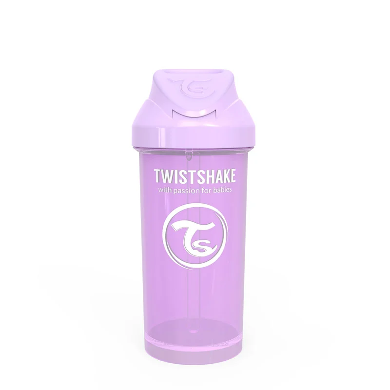 Twistshake Twistshake 360ml Straw Sippy Cup - Pastel Purple | TWI78591 - Home & Kitchen - Lebanon