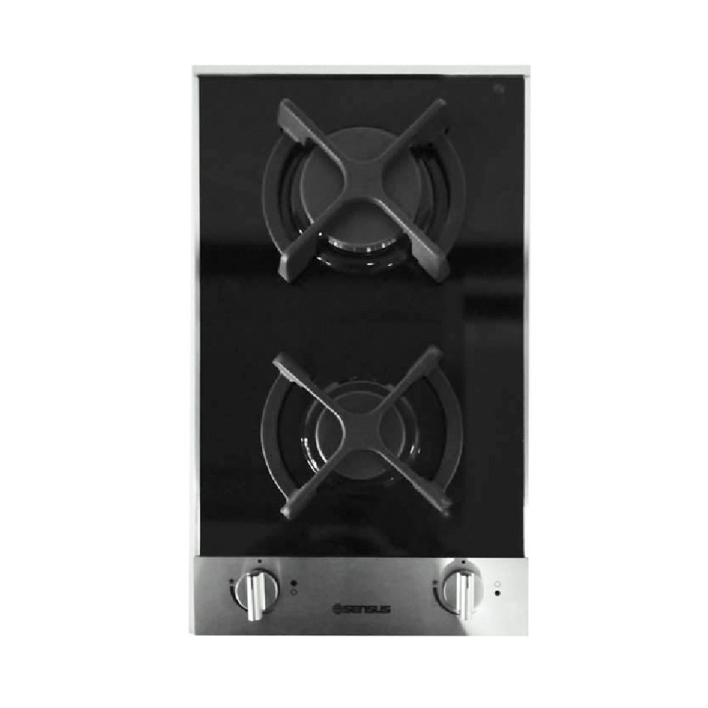 Sensus Sensus Domino 2 Gas Burners - Black | HOBAR30S - Home & Kitchen - Lebanon