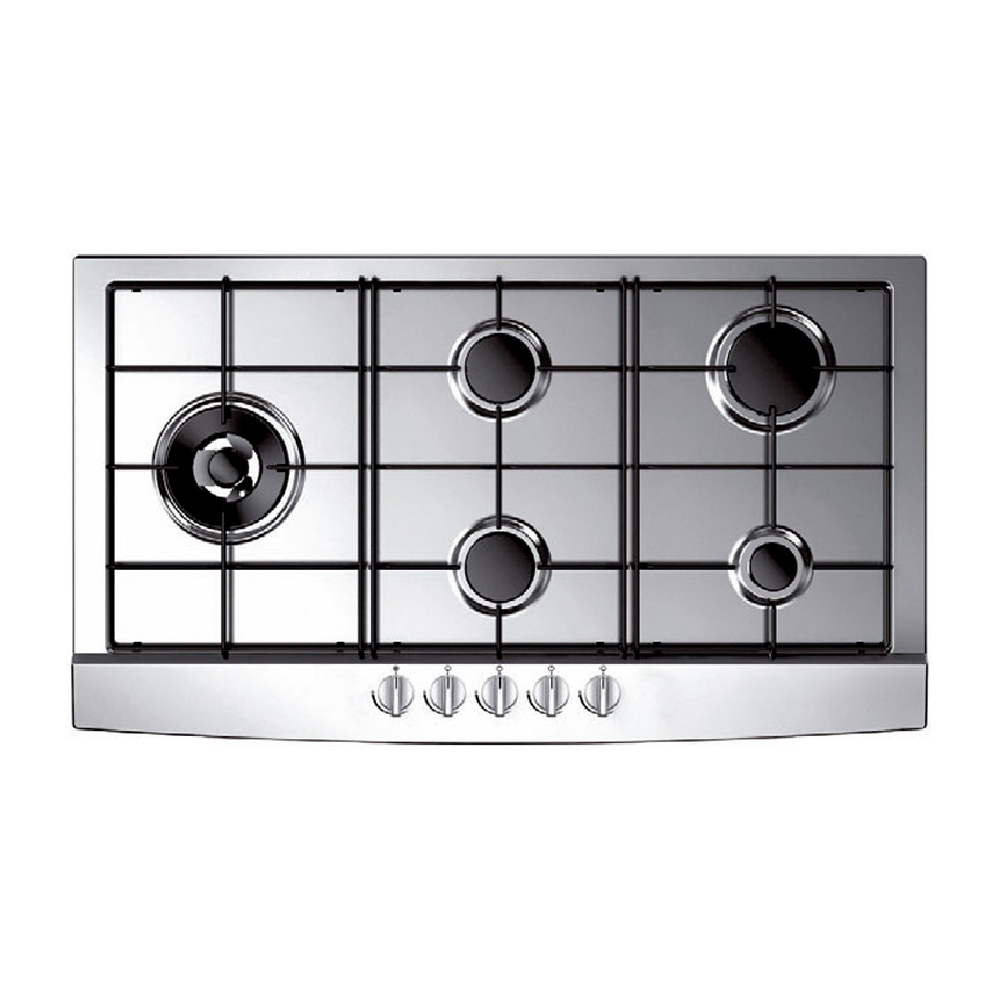 Sensus Sensus 90cm Gas Hob - Silver | SMI5G1T90SICIX1 - Home & Kitchen - Lebanon