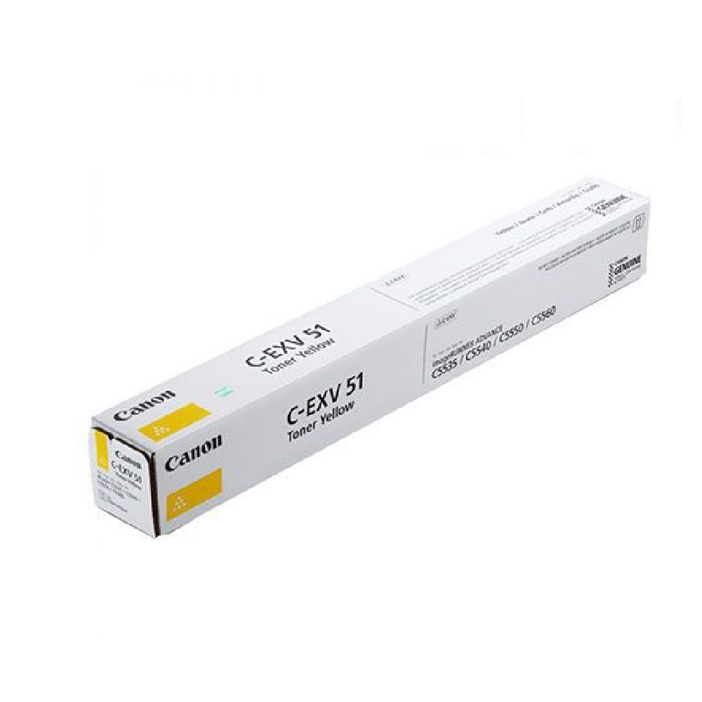 Canon Canon EXV51L-GPR55 Original Toner - Yellow | EXV51LYE - Printers & Ink - Lebanon