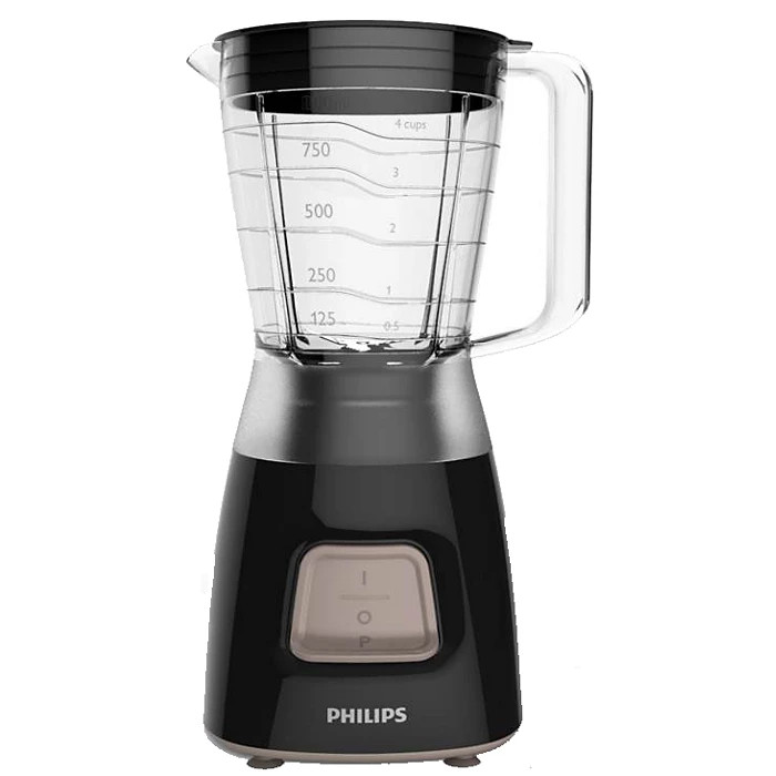 Philips Philips Blender 350W, 1.22L, 2 Mills Black | HR2058 - Home & Kitchen - Lebanon