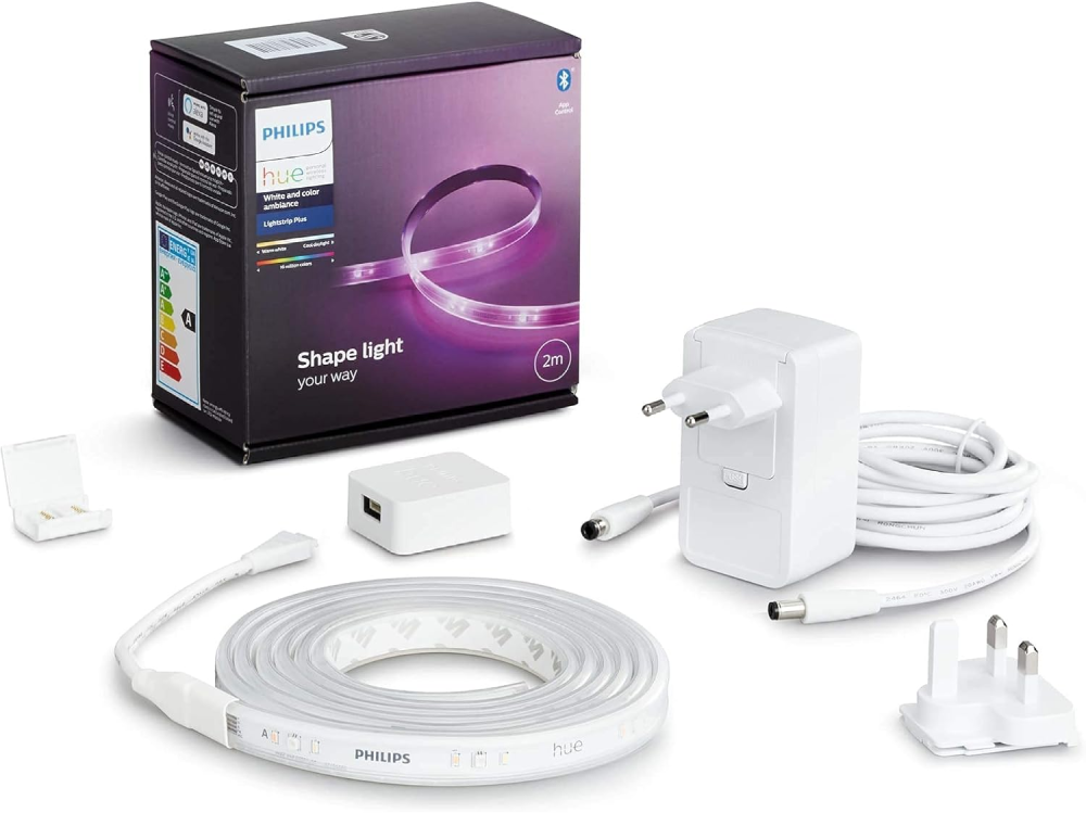 Philips Philips Hue Lightstrip Plus Base V4 2 m - White & Color Ambiance | PHI929002269105 - Computers & Tech - Lebanon