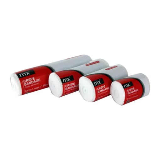 Medinox Medinox MX Crepe Bandage 75mm × 4.5m with Clips (12 Pack) | B4075 - Computers & Tech - Lebanon