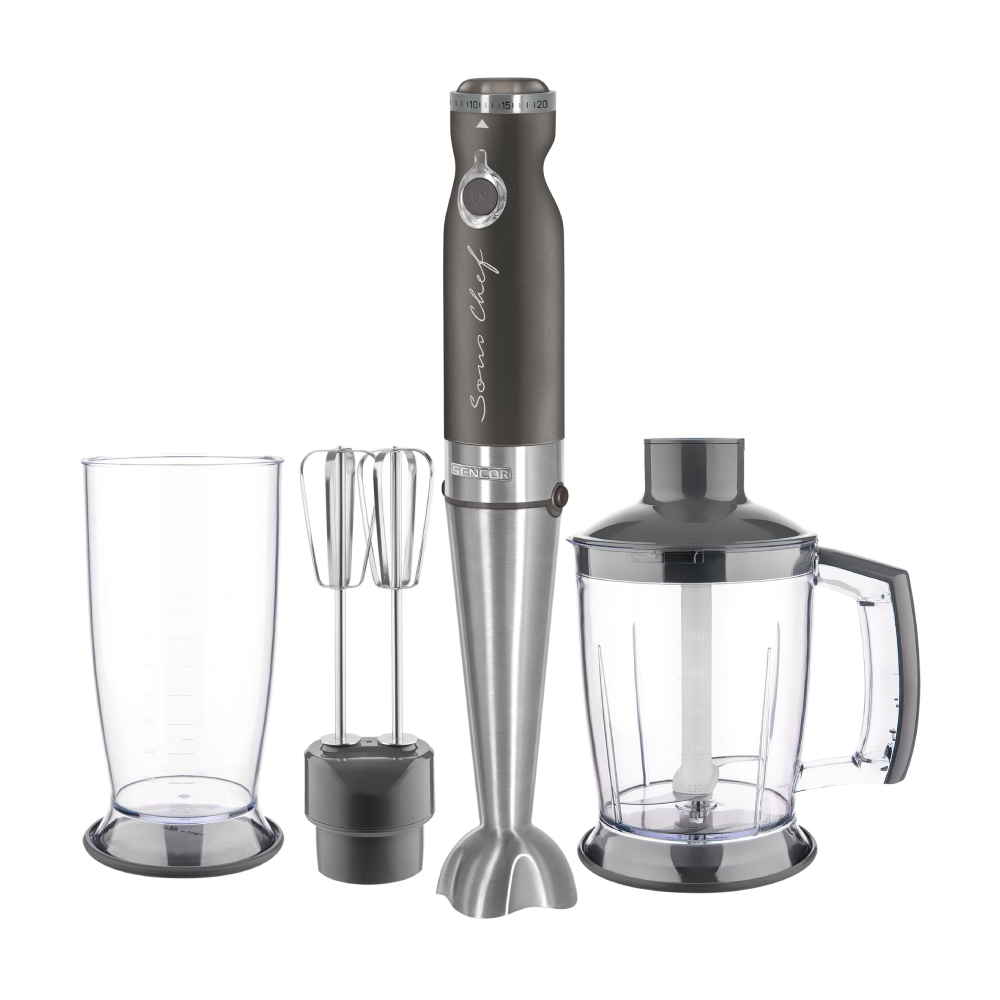 Sencor Sencor Variable Speed Immersion Blender Set - 1000W | SHB5608BK-EUE3 - Home & Kitchen - Lebanon