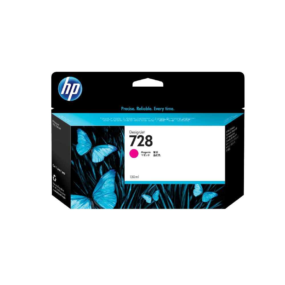 HP HP 728 130-ml Original DesignJet Ink Cartridge - Magenta | F9J66A - Printers & Ink - Lebanon