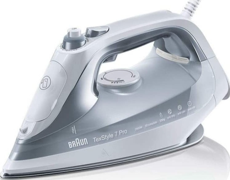 Braun Braun TexStyle 7 Pro Steam Iron - Grey | SI7088 - Home & Kitchen - Lebanon