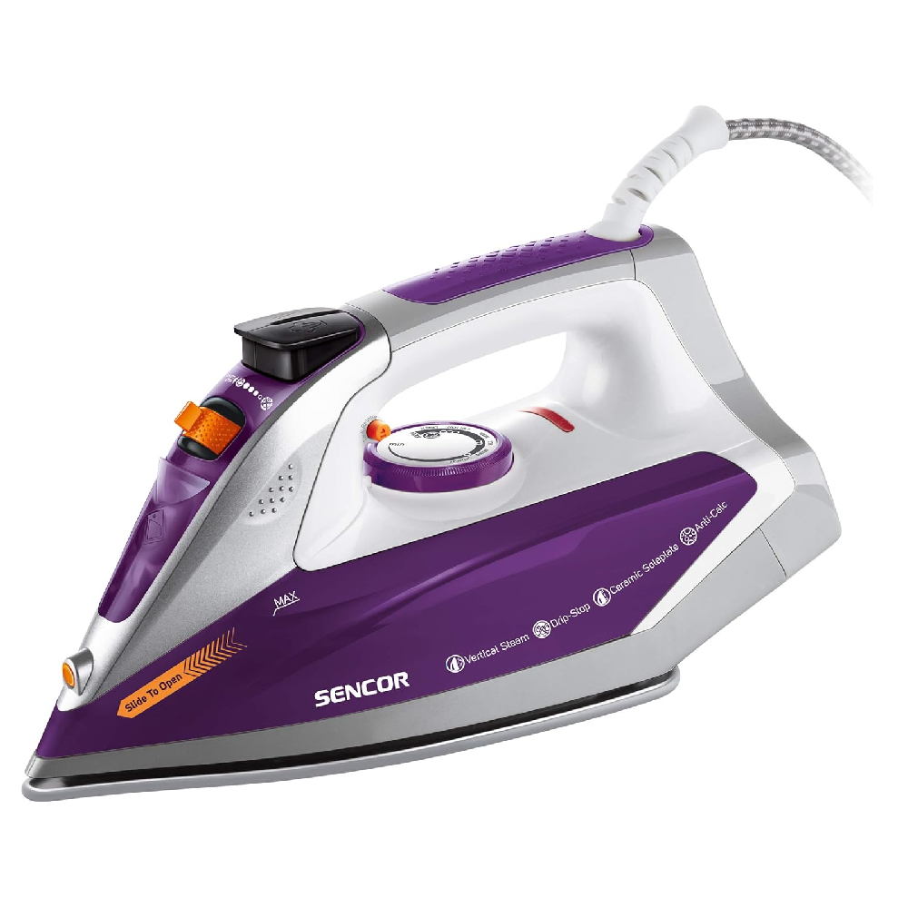 Sencor Sencor High-Output Steam Iron for Vertical Steaming - 2600W | SSI8710VT - Home & Kitchen - Lebanon