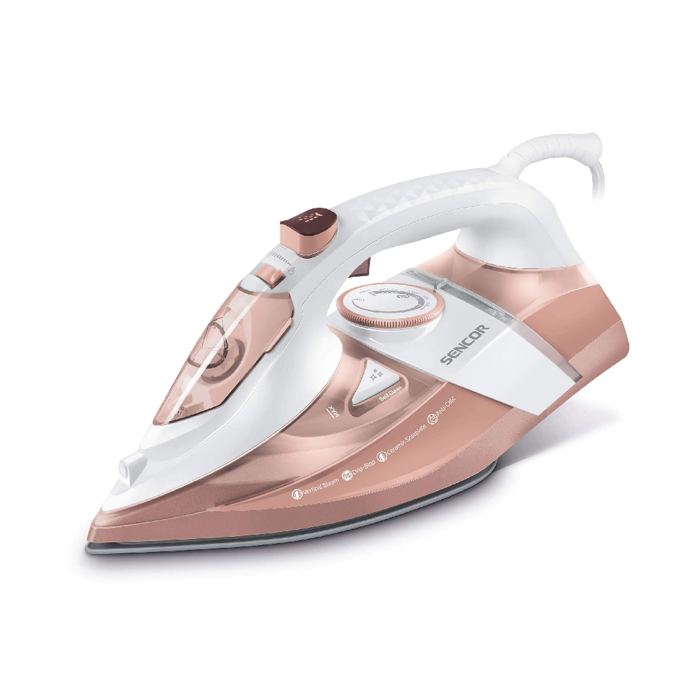 Sencor Sencor Steam Iron for Vertical Steaming - 3200W | SSI8300RS - Home & Kitchen - Lebanon