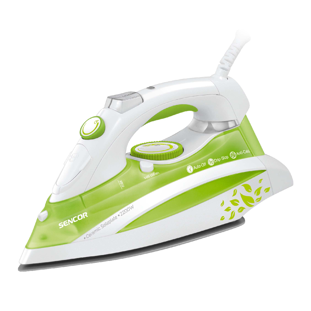 Sencor Sencor Anti-Calc & Anti-Drip Steam Iron - 2400W | SSI8440GR-MEG2 - Home & Kitchen - Lebanon