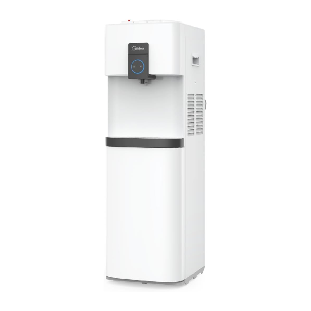Midea Midea Top Loading Water Dispenser with Bottom Refrigerator - White | YL2037S-B - Home & Kitchen - Lebanon