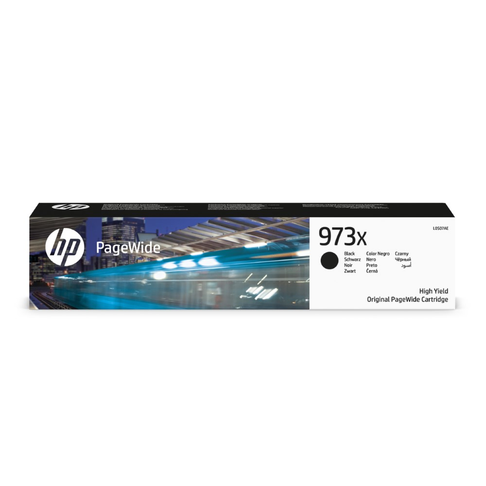 HP HP 973X High Yield Original Ink Cartidge PageWide - Black | L0S07AE - Printers & Ink - Lebanon