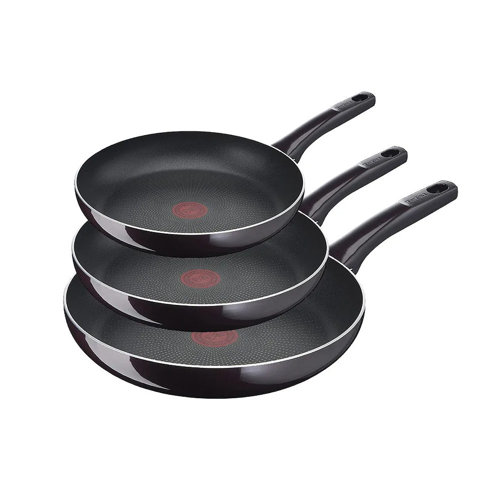 Tefal Tefal Resist Intense Pan Set - 24/28/32cm Frying Pans | D5220483-1 - Home & Kitchen - Lebanon