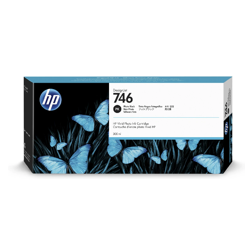 HP HP 746 300-ml Original DesignJet Ink Cartridge - Photo Black | P2V82A - Printers & Ink - Lebanon