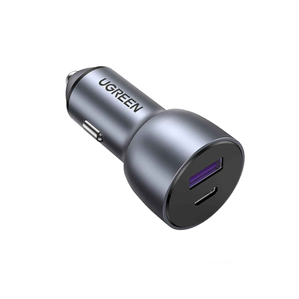 UGREEN UGREEN USB-C Car Charger Dual Port PD3.0 QC3.0 Fast Charger | 40858 - Phones & Wearables - Lebanon